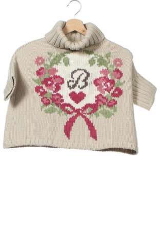 Kinderpullover United Colors Of Benetton, Größe 5-6y/ 116-122 cm, Farbe Beige, 50% Wolle, 50%Acryl, Preis 22,27 €