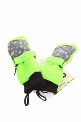 Γάντια παιδιών για χειμερινά σπορ Playshoes, Χρώμα Πράσινο, Πολυεστέρας, Τιμή 18,94 €