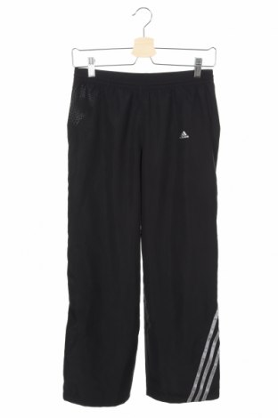 Pantaloni de trening, pentru copii Adidas, Mărime 11-12y/ 152-158 cm, Culoare Negru, Poliester, Preț 72,38 Lei