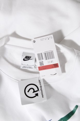 Мъжка блуза Nike, Размер L, Цвят Бял, 80% памук, 20% полиестер, Цена 64,50 лв.