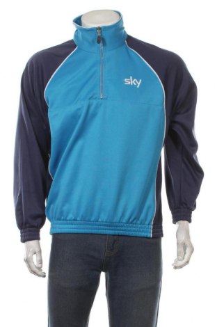 Мъжка блуза Sky, Размер M, Цвят Син, 85% полиестер, 15% памук, Цена 6,04 лв.