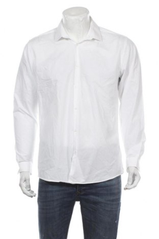 Ανδρικό πουκάμισο Primark, Μέγεθος L, Χρώμα Λευκό, 65% πολυεστέρας, 35% βαμβάκι, Τιμή 9,29 €