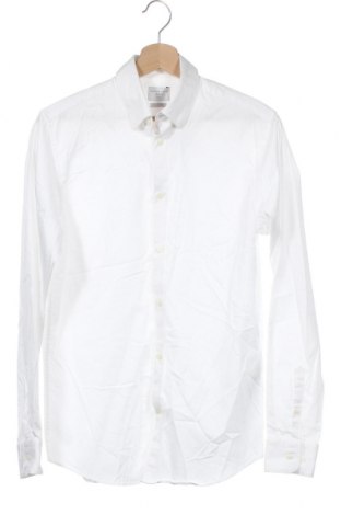 Ανδρικό πουκάμισο Selected Homme, Μέγεθος S, Χρώμα Λευκό, 98% βαμβάκι, 2% ελαστάνη, Τιμή 12,73 €