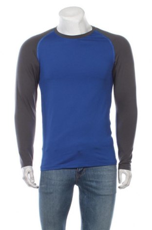 Мъжка спортна блуза Crane, Размер M, Цвят Син, 95% полиестер, 5% еластан, Цена 9,01 лв.