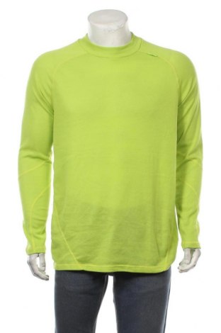 Мъжка спортна блуза Wedze, Размер XL, Цвят Зелен, Полиестер, Цена 12,28 лв.