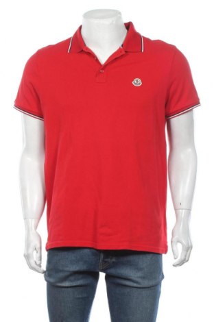 Pánske tričko  Moncler, Veľkosť XL, Farba Červená, Bavlna, Cena  62,66 €