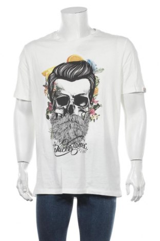 Ανδρικό t-shirt Originals By Jack & Jones, Μέγεθος XXL, Χρώμα Λευκό, Βαμβάκι, Τιμή 17,68 €