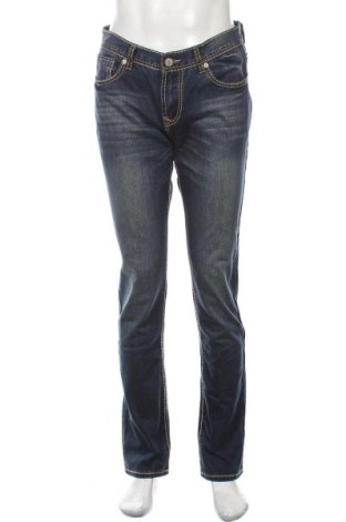 Męskie jeansy Life Style, Rozmiar M, Kolor Niebieski, 70% bawełna, 30% poliester, Cena 44,78 zł