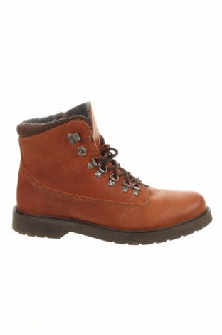 Мъжки обувки Selected Homme, Размер 44, Цвят Оранжев, Естествен косъм, Цена 111,75 лв.