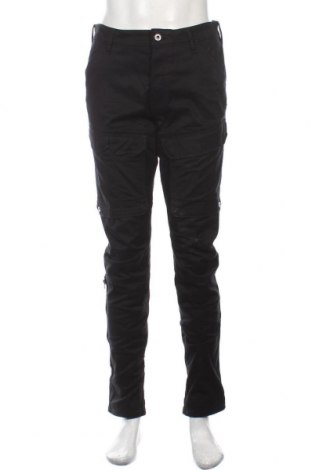 Мъжки панталон G-Star Raw, Размер L, Цвят Черен, 97% памук, 3% еластан, Цена 164,25 лв.