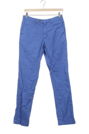 Pánské kalhoty  Hackett, Velikost S, Barva Modrá, 99% bavlna, 1% elastan, Cena  2 924,00 Kč