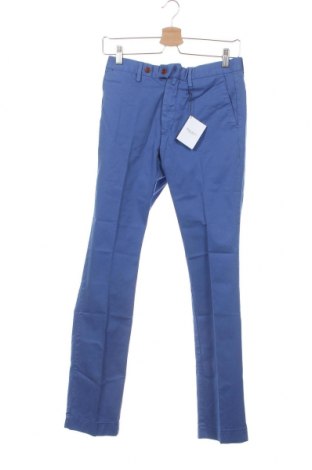 Pánské kalhoty  Hackett, Velikost XS, Barva Modrá, 99% bavlna, 1% elastan, Cena  1 300,00 Kč