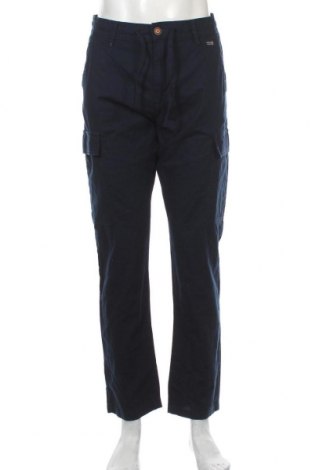 Pánské kalhoty  Indicode, Velikost XL, Barva Modrá, 55% len, 45% bavlna, Cena  435,00 Kč