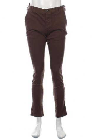 Pánské kalhoty  Selected Homme, Velikost M, Barva Hnědá, 98% bavlna, 2% elastan, Cena  518,00 Kč