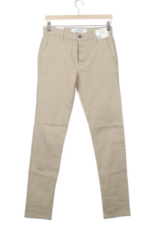 Pánské kalhoty  Topman, Velikost S, Barva Béžová, 98% bavlna, 2% elastan, Cena  968,00 Kč