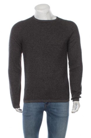 Мъжки пуловер Selected Homme, Размер M, Цвят Сив, 50% акрил, 50% памук, Цена 48,30 лв.
