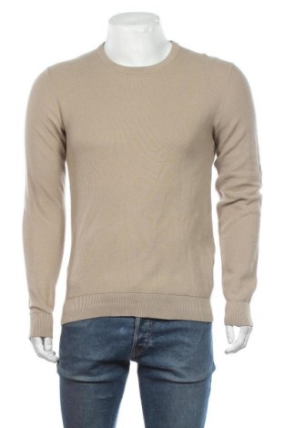 Мъжки пуловер Theory, Размер S, Цвят Бежов, 99% полиуретан, 1% други тъкани, Цена 291,75 лв.