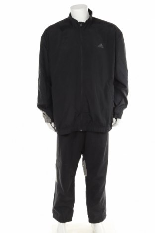 Мъжки спортен комплект Adidas, Размер XXL, Цвят Черен, Полиамид, Цена 189,00 лв.