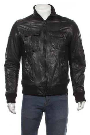 Pánská kožená bunda  Esprit, Velikost M, Barva Černá, Eko kůže, Cena  561,00 Kč
