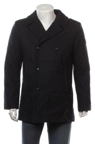 Мъжко палто Batela, Размер L, Цвят Черен, 80% вълна, 20% полиамид, Цена 75,60 лв.