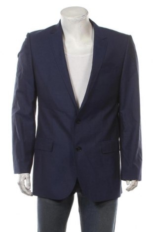 Ανδρικό σακάκι Hugo Boss, Μέγεθος L, Χρώμα Μπλέ, 98% μαλλί, 2% ελαστάνη, Τιμή 94,82 €