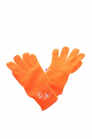 Ръкавици Little Marcel, Цвят Оранжев, Акрил, Цена 8,12 лв.
