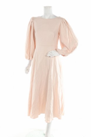 Sukienka ASOS, Rozmiar M, Kolor Różowy, 76% wiskoza, 14% len, 10% inne włókna, Cena 148,65 zł