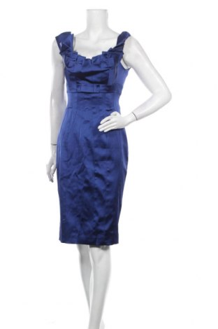 Šaty  Karen Millen, Veľkosť M, Farba Modrá, 75% acetát, 22% polyamide, 3% elastan, hodváb , Cena  40,26 €