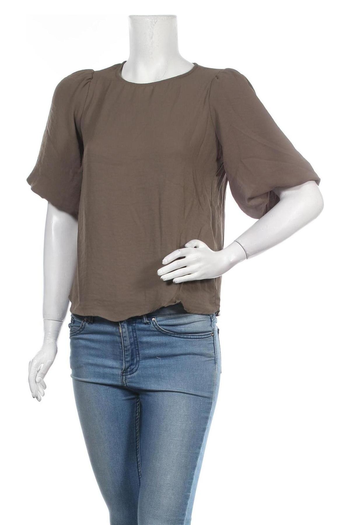 Дамска блуза Vero Moda, Размер XS, Цвят Кафяв, Цена 49,00 лв.