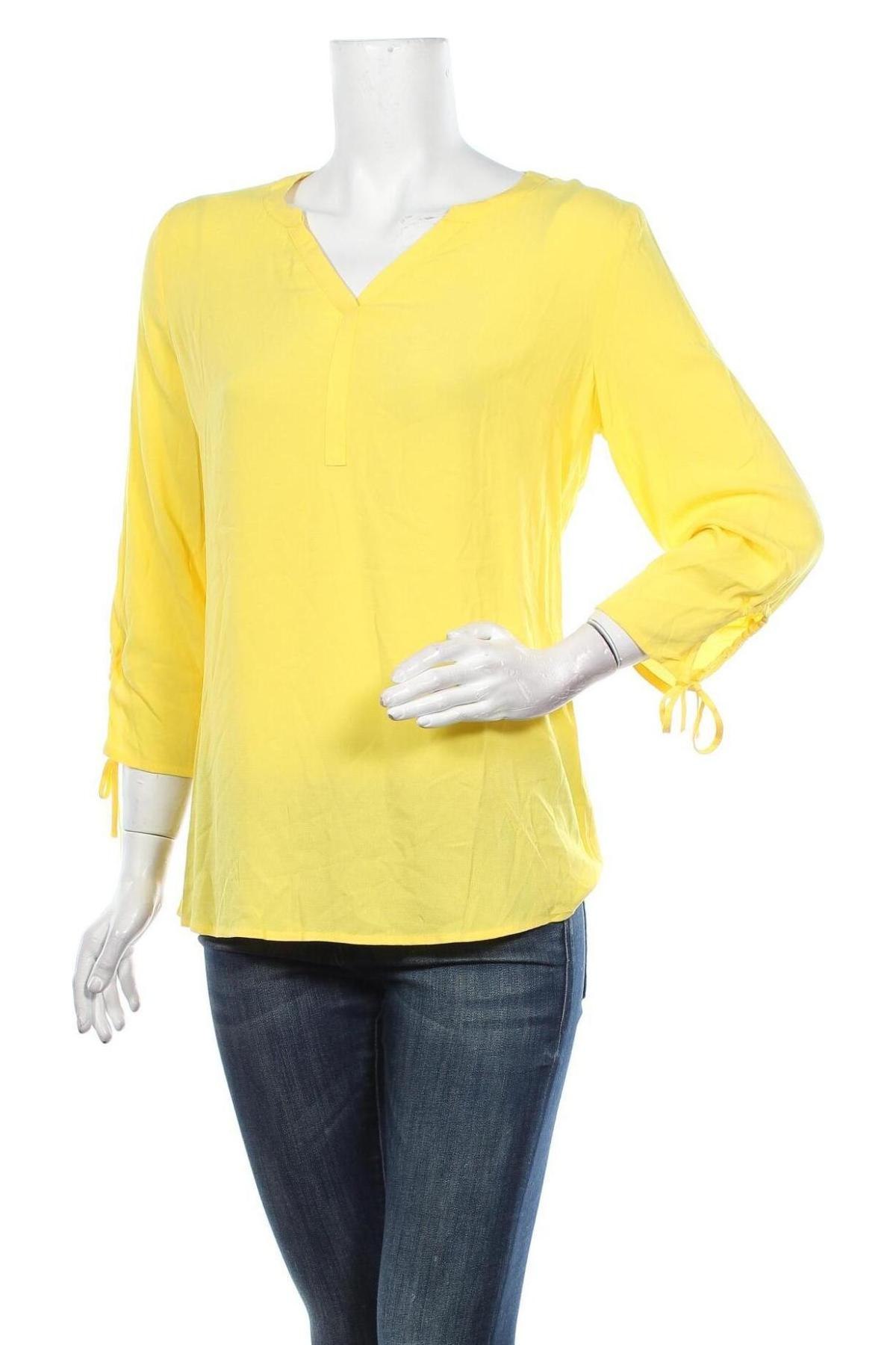 Дамска блуза Zero, Размер M, Цвят Жълт, Цена 6,32 лв.