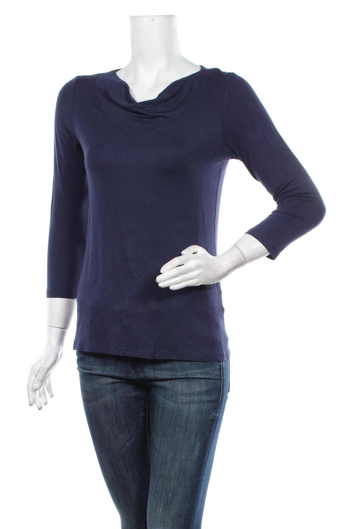 Γυναικεία μπλούζα Zero, Μέγεθος S, Χρώμα Μπλέ, 95% βισκόζη, 5% ελαστάνη, Τιμή 16,29 €