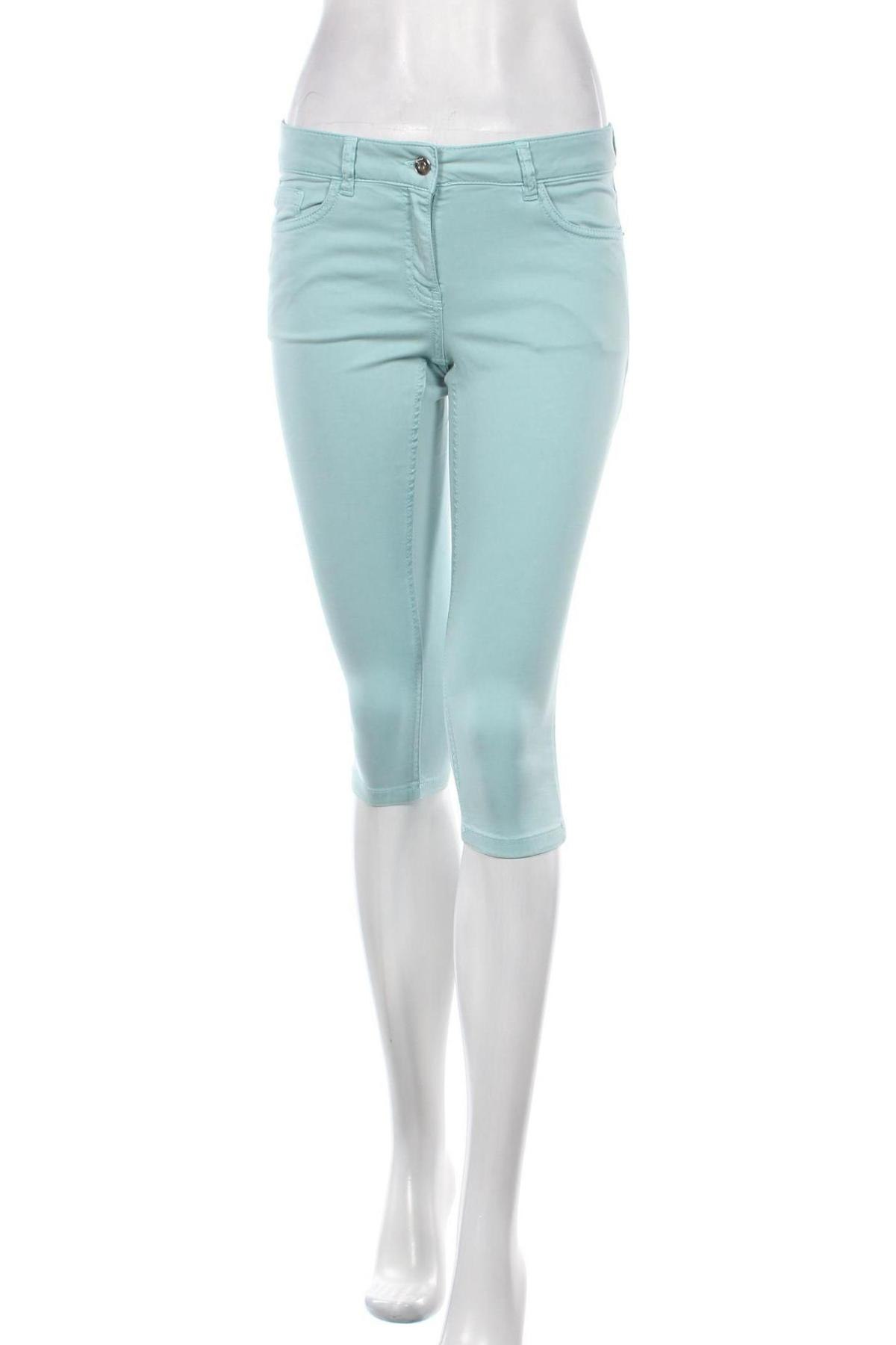 Γυναικείο κοντό παντελόνι Zero, Μέγεθος S, Χρώμα Μπλέ, 67% βαμβάκι, 30% lyocell, 3% ελαστάνη, Τιμή 13,76 €