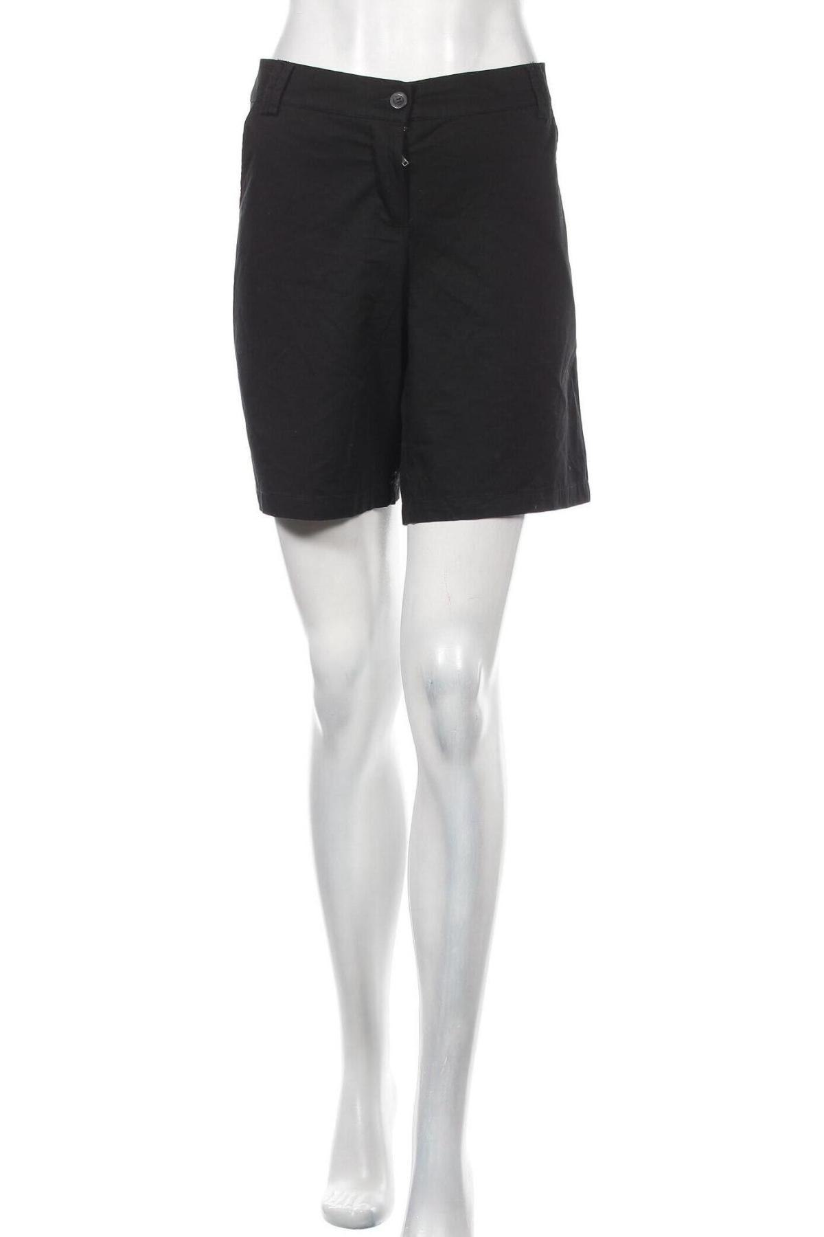 Γυναικείο κοντό παντελόνι Zero, Μέγεθος S, Χρώμα Μαύρο, Βαμβάκι, Τιμή 17,78 €