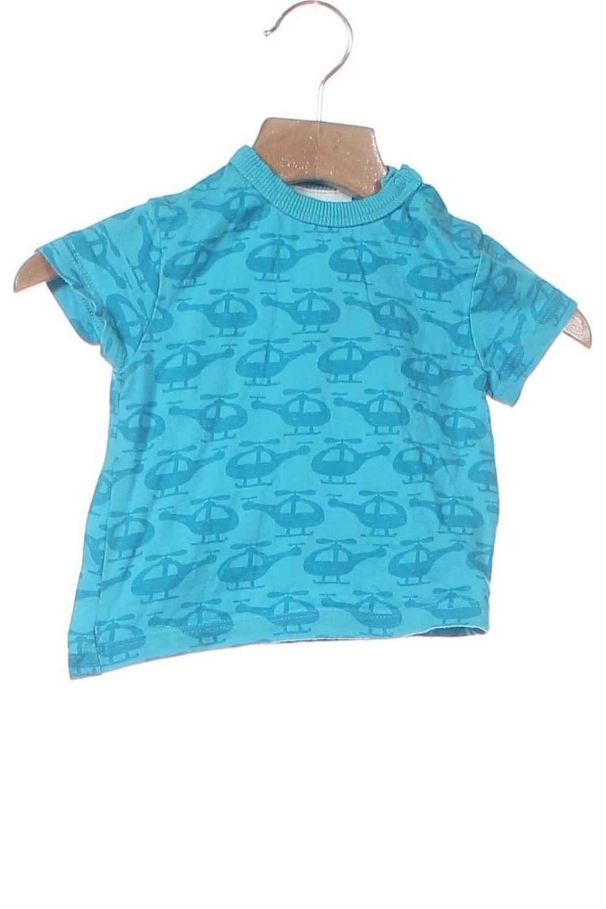 Детска тениска Topomini, Размер 2-3m/ 56-62 см, Цвят Син, Цена 26,25 лв.