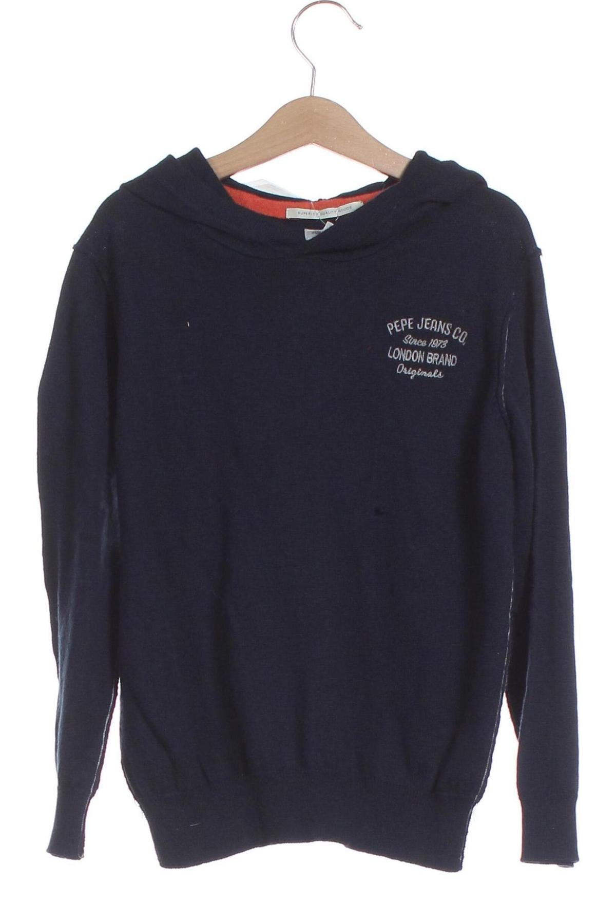 Детски пуловер Pepe Jeans, Размер 7-8y/ 128-134 см, Цвят Син, Цена 73,20 лв.