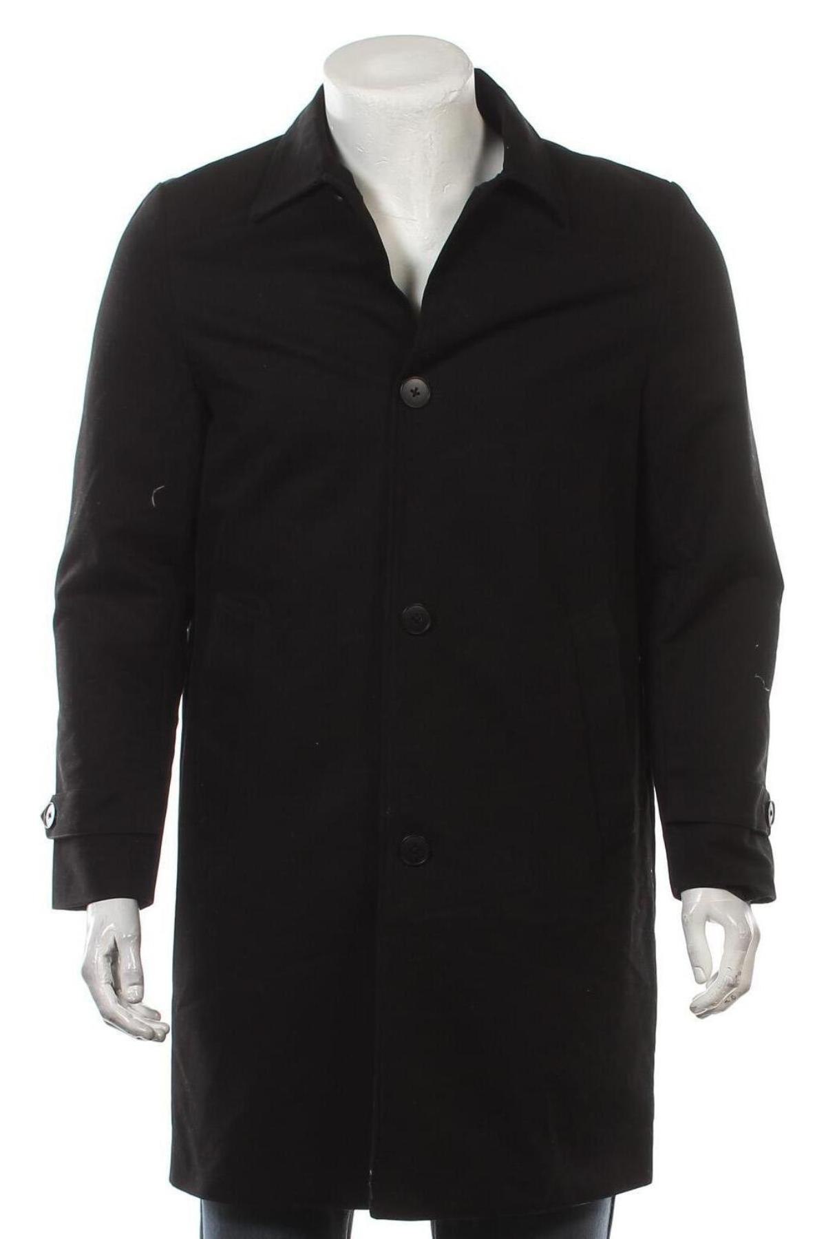 Pánský kabát  Meraki, Velikost S, Barva Černá, Bavlna, Cena  1 783,00 Kč
