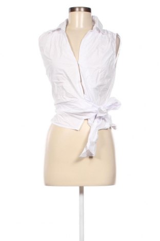 Γυναικείο πουκάμισο Guido Maria Kretschmer for About You, Μέγεθος M, Χρώμα Λευκό, Τιμή 44,85 €