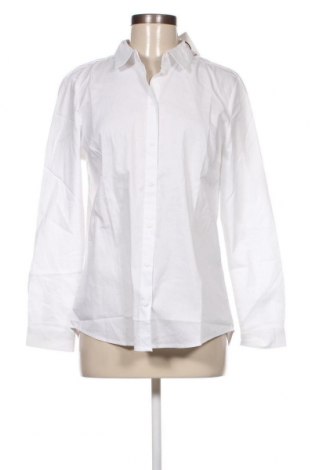 Дамска риза Jdy, Размер M, Цвят Бял, 72% памук, 24% полиестер, 4% еластан, Цена 96,00 лв.
