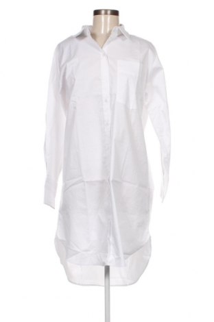 Дамска риза Jdy, Размер L, Цвят Бял, 72% памук, 24% полиестер, 4% еластан, Цена 96,00 лв.