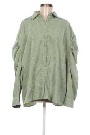 Дамска риза Missguided, Размер L, Цвят Зелен, Цена 11,75 лв.