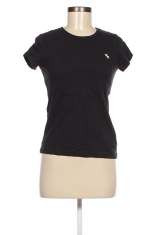 Дамска тениска Abercrombie & Fitch, Размер XS, Цвят Черен, Памук, Цена 91,00 лв.