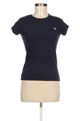 Дамска тениска Abercrombie & Fitch, Размер XS, Цвят Син, Памук, Цена 91,00 лв.