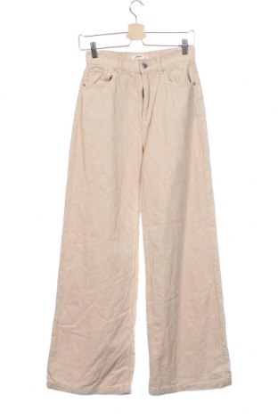 Дамски джинси Pull&Bear, Размер XS, Цвят Бежов, Памук, Цена 45,00 лв.
