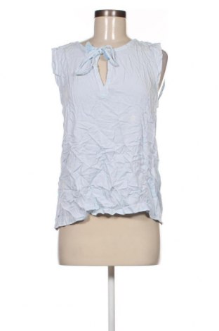 Γυναικείο αμάνικο μπλουζάκι S.Oliver, Μέγεθος M, Χρώμα Μπλέ, Τιμή 3,23 €