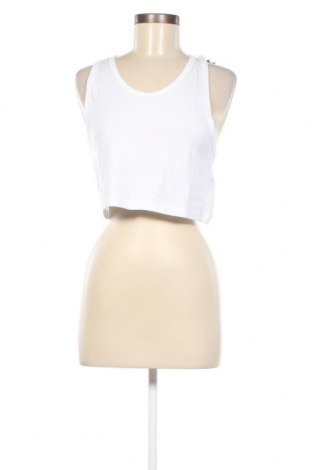 Γυναικείο αμάνικο μπλουζάκι Weekday, Μέγεθος L, Χρώμα Λευκό, Τιμή 4,65 €