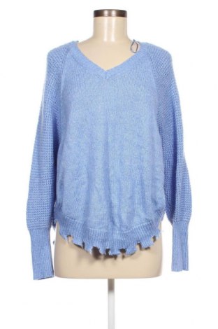 Γυναικείο πουλόβερ Rue 21, Μέγεθος L, Χρώμα Μπλέ, Τιμή 23,51 €