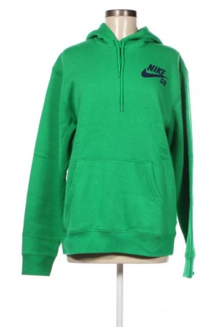 Дамски суичър Nike, Размер M, Цвят Зелен, Цена 146,00 лв.