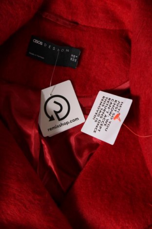 Γυναικείο παλτό ASOS, Μέγεθος M, Χρώμα Κόκκινο, Τιμή 143,81 €