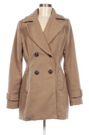 Γυναικείο παλτό Flame, Μέγεθος M, Χρώμα  Μπέζ, Τιμή 86,60 €