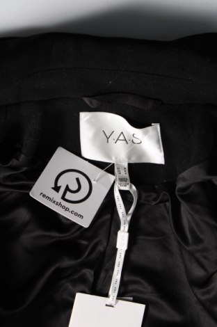 Дамско палто Y.A.S, Размер M, Цвят Черен, Цена 349,00 лв.